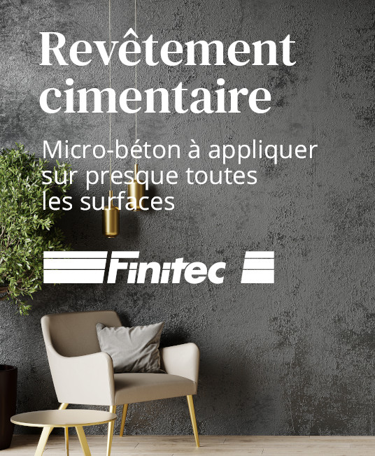 Revtement cimentaire en microbton